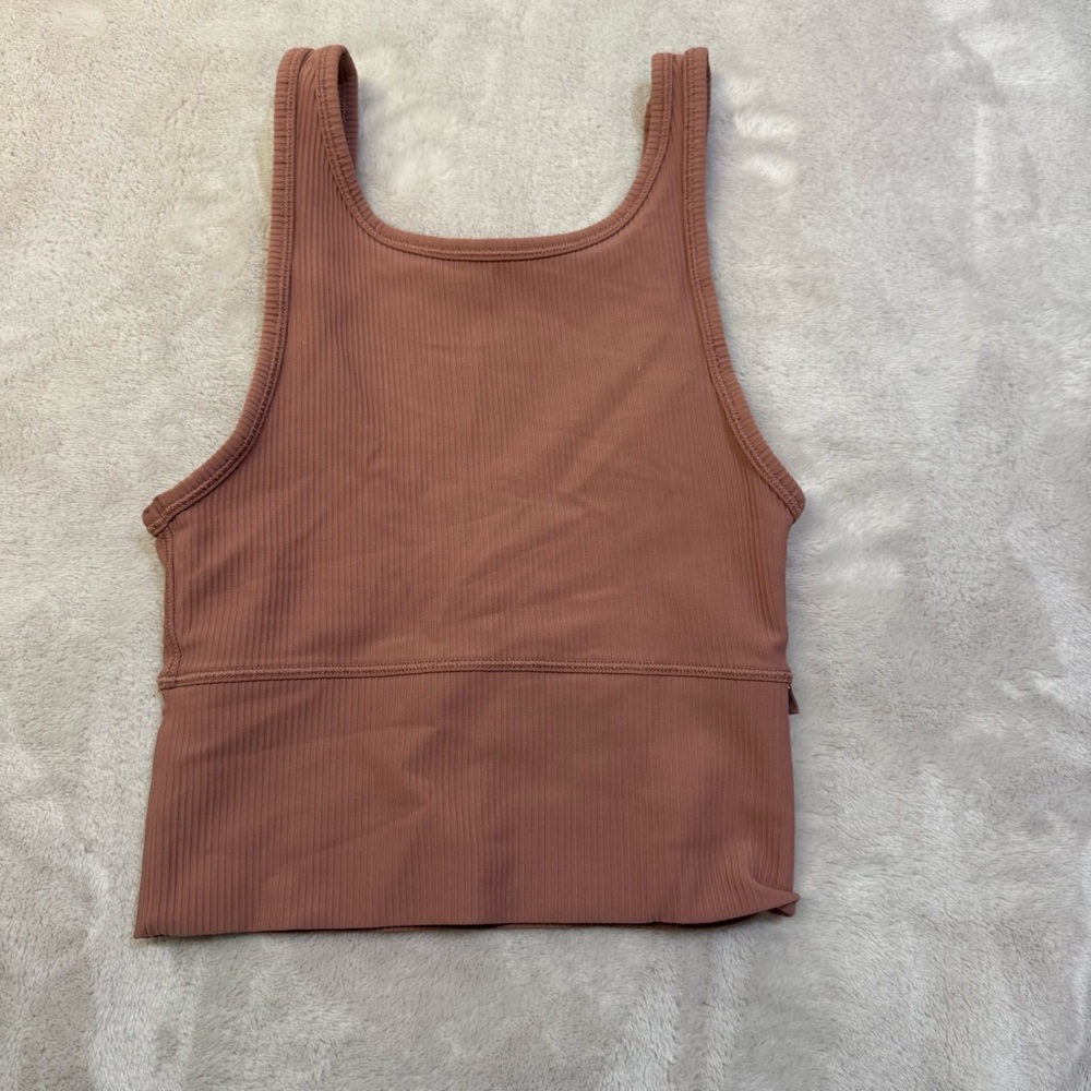 lululemon athletica Ribbed Tank Top in Dusty Rose